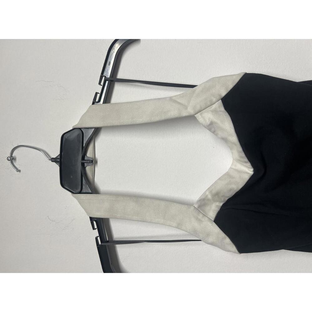 NICHOLAS Jane Midi Dress in Solid Black & Milk - Picture 10 of 12